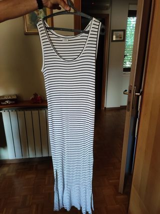 Vestito Pimkie a righe bianco e nero