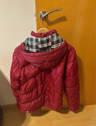 Plumifero Tommy Hilfiger rojo