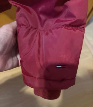 Plumifero Tommy Hilfiger rojo