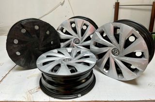 4 llantas y Tapacubos VW Originales