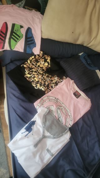 Lotes de 5 camisetas