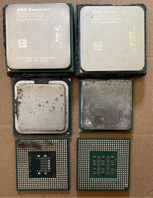 Discos Duros, Procesadores, Disipador y memorias