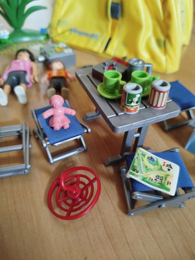 Playmobil Camping, tienda de campaña
