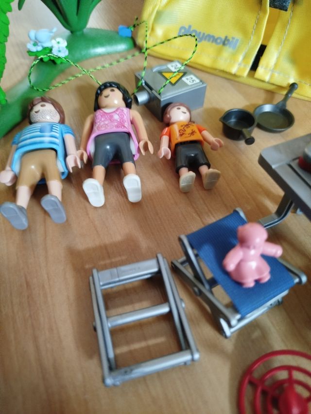 Playmobil Camping, tienda de campaña