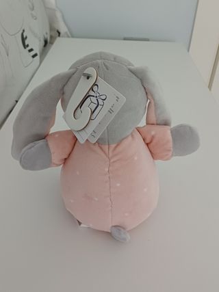 Juguete musical conejo+manta actividades bebé