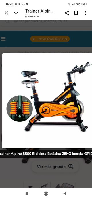 Bicicleta estática Trainer Alpine 8500