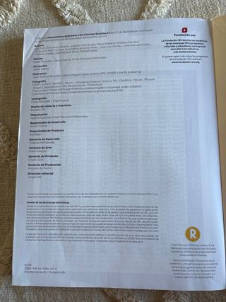 Matemáticas aplicadas a las Ciencias Sociales. ...