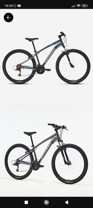 Bicicleta Rockrider montaña