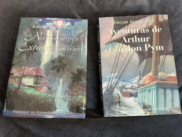 Edgar Allan Poe. 2 Libros. NARRACIONES