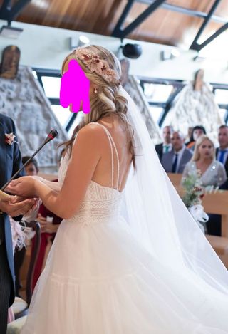 Vestido novia Rosa Clara - blanco