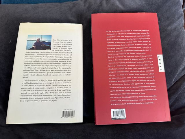 Javier Reverte pack I - 2 libros.
