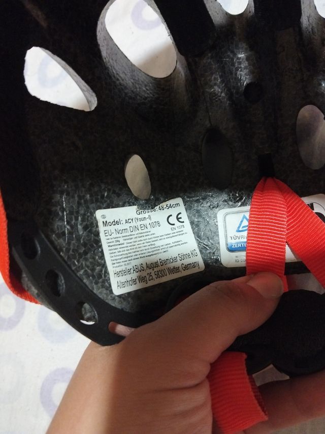 Casco bici ABUS azul