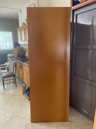 Puertas de roble completas