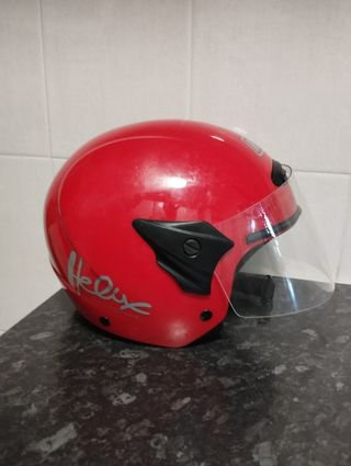 Casco esquí Nzi Junior rojo talla S