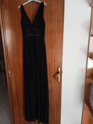 Vestido negro fiesta - Talla M