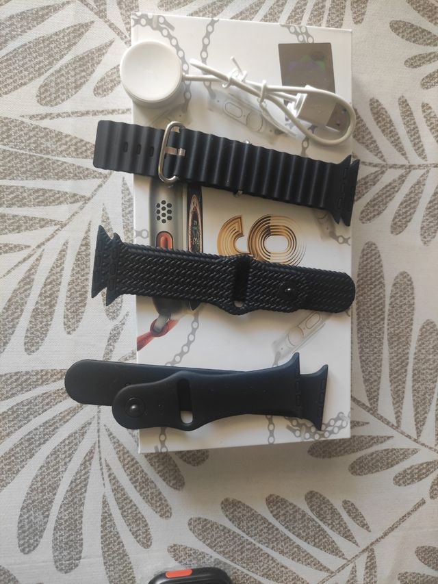 Smartwatch 1.93" nero  tipo Apple Watch ultra 2