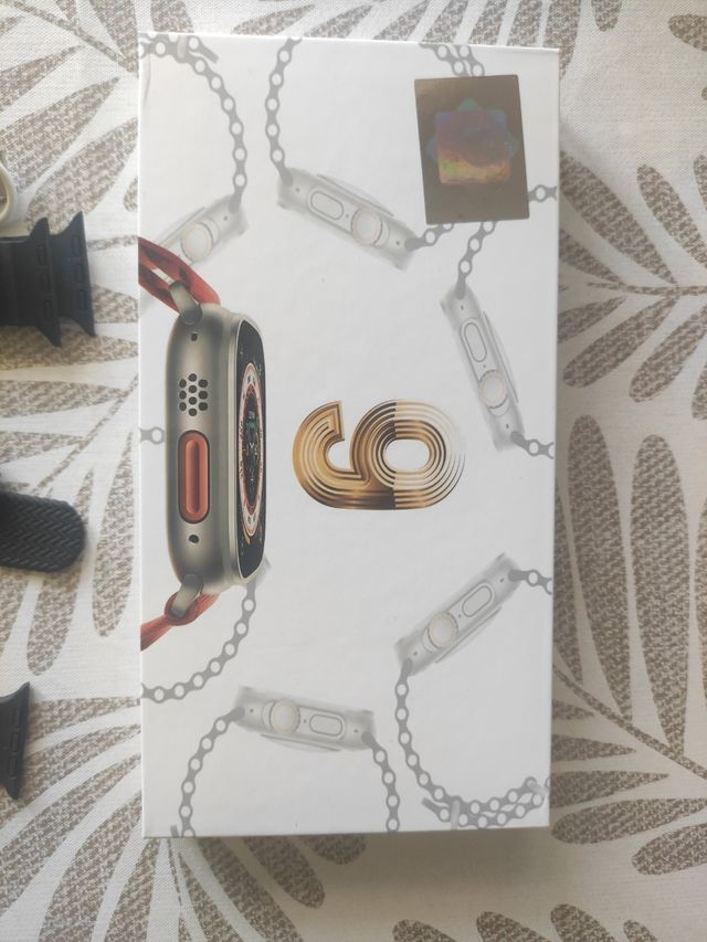 Smartwatch 1.93" nero  tipo Apple Watch ultra 2