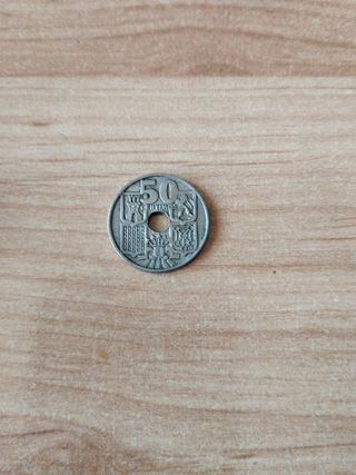 Moneda 50 Céntimos España