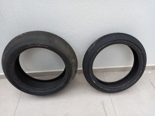 Neumáticos Michelin pilot slip 19/69-17 y 12/60-17