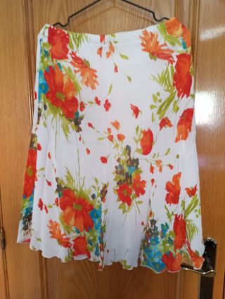 Conjunto veraniego flores
