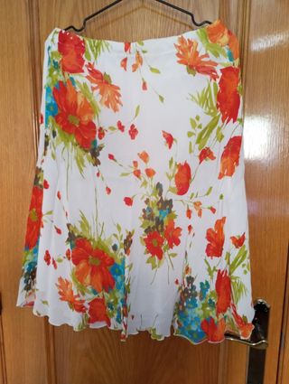 Conjunto veraniego flores
