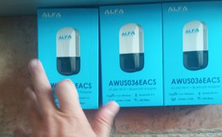 3 Adaptadores WiFi ALFA AWUS036EACS