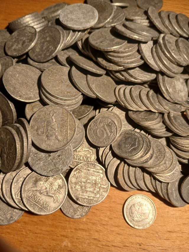 0,5 kg monedas aluminio