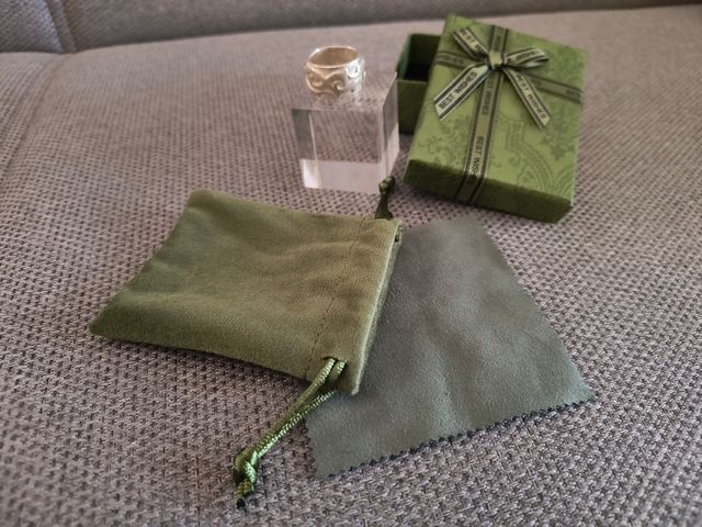 Anello Argento 925 Massiccio Artigianale Pollice