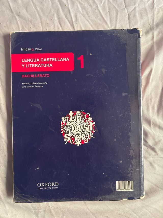 Libro Lengua Castellana y Literatura 1.º Bachiller