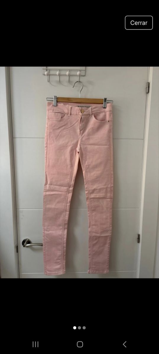 Vaqueros Jeans rosas mujer push up