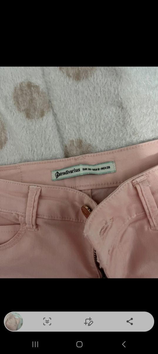 Vaqueros Jeans rosas mujer push up