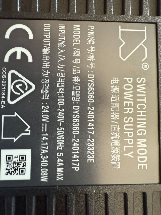 Fuente alimentación Fanatec DD+ Original