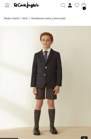 Traje completo comunión niño Coconut 