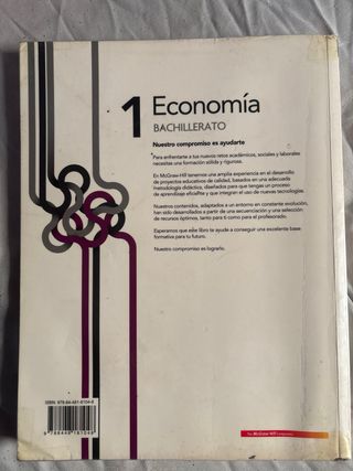 Libro Economia 1 Bachillerato