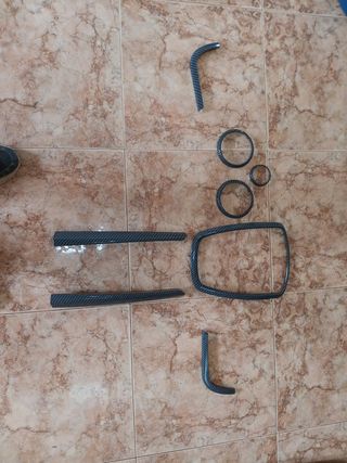 Molduras salpicadero Peugeot 207 carbono