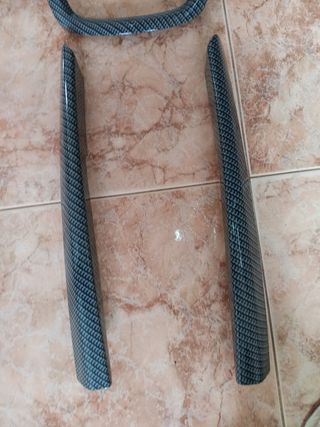 Molduras salpicadero Peugeot 207 carbono