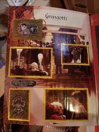 Álbum cromos Harry Potter
