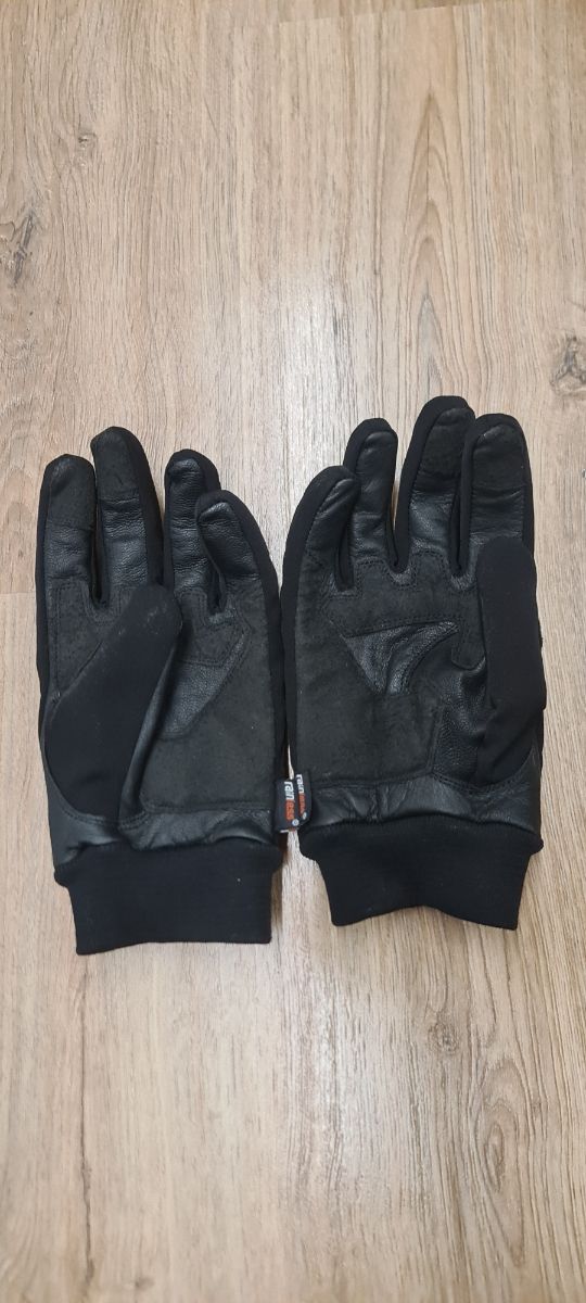 Chaqueta moto con protecciones y guantes talla 10