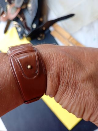 Correa reloj marrón