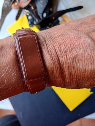 Correa reloj marrón