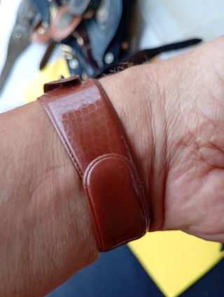 Correa reloj marrón