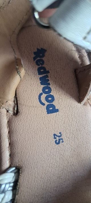Sandalias Redwood niña -talla 25