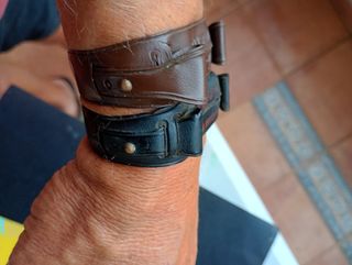 2 Correas Reloj - Marrón y Negra