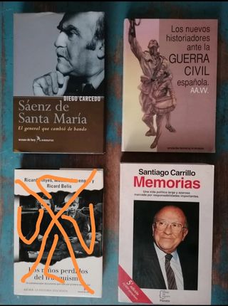 Lote libros de Historia de España 