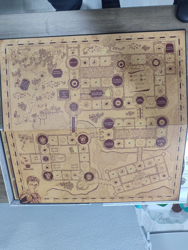 Harry Potter un anno a Hogwarts. Gioco da tavolo.