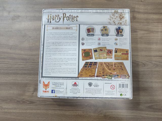 Harry Potter un anno a Hogwarts. Gioco da tavolo.
