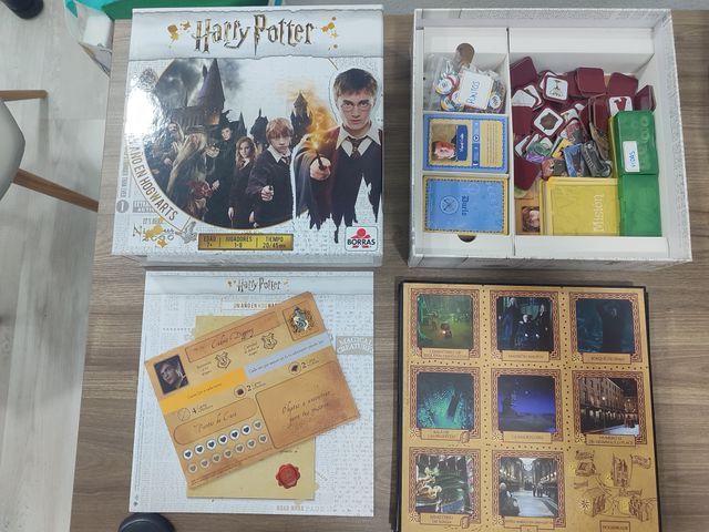 Harry Potter un anno a Hogwarts. Gioco da tavolo.