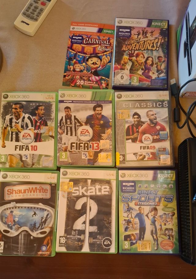 Xbox 360 4 gb + kinect