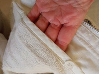 Chaqueta vaquera blanca mujer