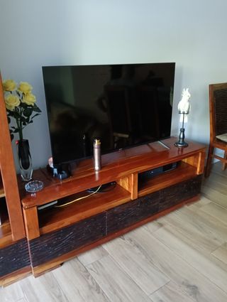 Mueble salón madera maciza